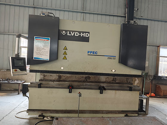 数控折弯加工车间