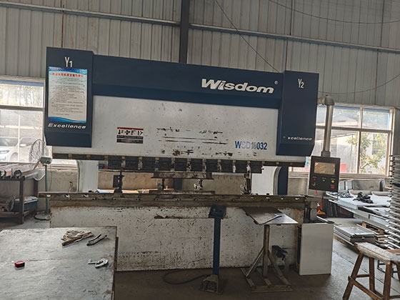 数控折弯加工车间