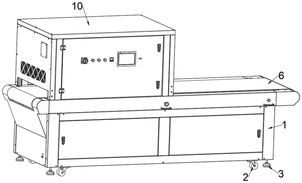一种输送带式真空包装机